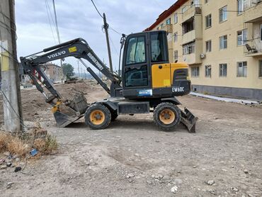 Экскаваторы: Экскаватор, Volvo, Колесный