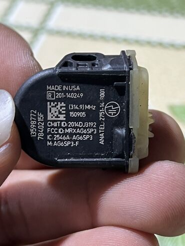 yağış sensoru: Chevrolet Schrader Electronics, 2014 г., Оригинал, США, Б/у