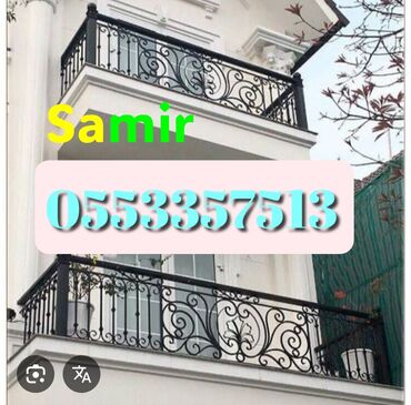 dəmir məhəccərlərin qiyməti: Balkon üçün Məhəccər, Alüminium