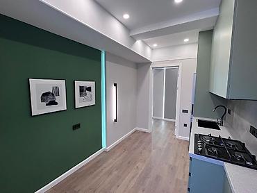 Ремонт под ключ: Современная ванная/санузел под ключ в минималистичном стиле. - — 5