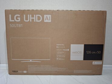 Televizorlar: Yeni Televizor LG 50" UHD (3840x2160)