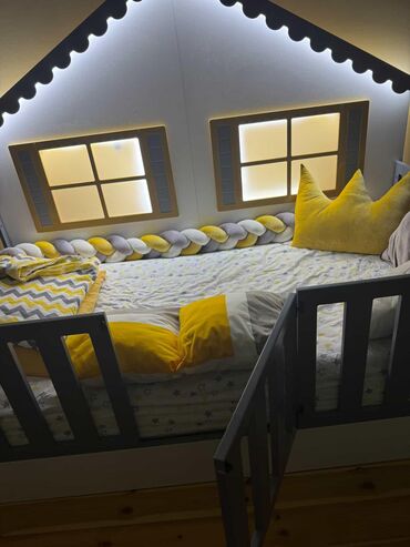 Yataq otağı dəstləri: Təknəfərlik çarpayı, Dolab, İşlənmiş — 13