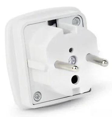 Utikači: Adapter za struju: UK utičnica na EU (Schuko) utikač - Tip: putni — 16