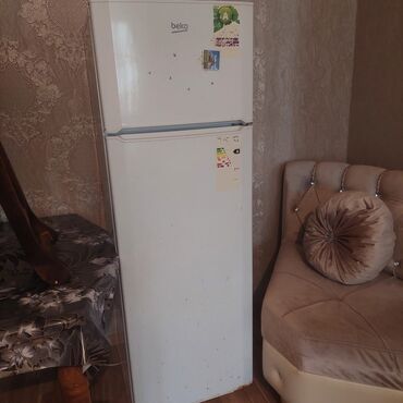 teze soyducular: İşlənmiş 1 qapılı Beko Soyuducu Satılır, rəng - Ağ