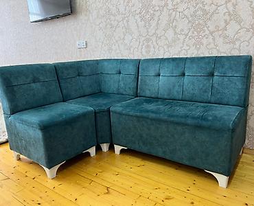 угловые диваны для кухни: İşlənmiş, Künc divan, Mətbəx üçün, Açılmayan — 2