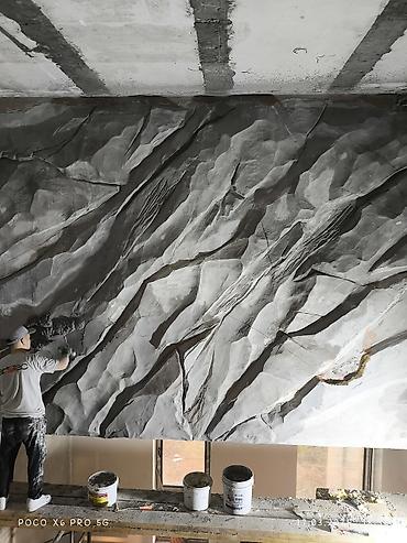 dur plaster: Декоративные штукатурки под бетон (арт‑бетон) и авторские фактурные — 8