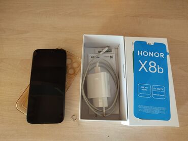 ikinci el iphone 14: Honor 8X, 128 GB, rəng - Qara, Düyməli, Barmaq izi, Face ID