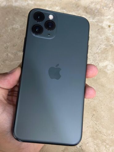 Apple iPhone: IPhone 11 Pro, 64 GB, Alpine Green, Face ID