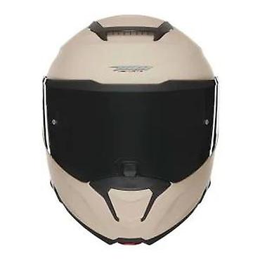 Oprema za bicikliste: Integralna motoristička kaciga – bež mat - Tip: integralna — 9