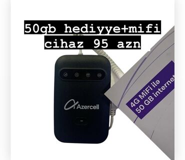 bakcell mifi: Azercell wifi modemler ilk ay 50gb hediyye!1il resmi zemanet!en ucuz