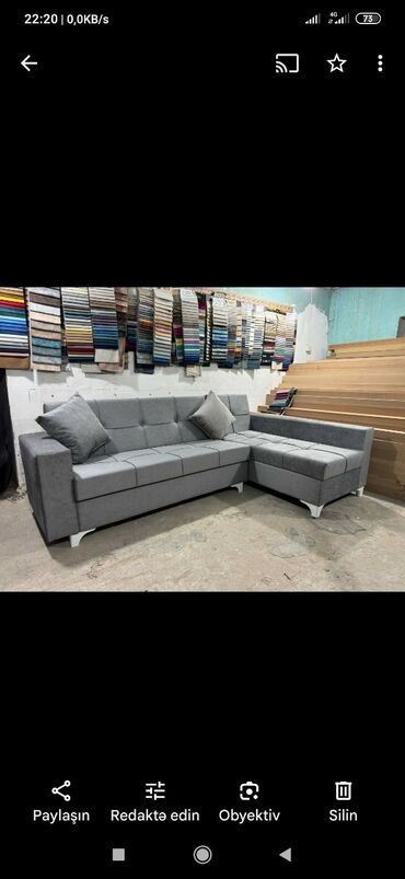 Sifarişlə divanlar: Künc divan, Parça, Bazalı, Açılan, Kitab — 3