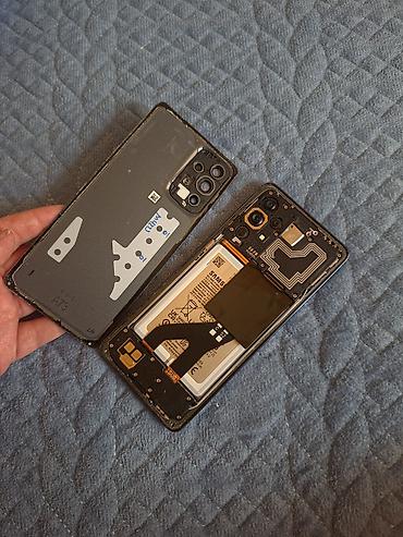 note 14: Samsung Galaxy A73 5G, Б/у, 256 ГБ, цвет - Серый, 2 SIM — 4