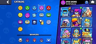 max kinder: Brawl Stars hesabı – geniş skin kataloqu - Nadir: 69/104 toplanıb — 3