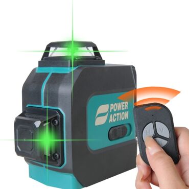 Другие инструменты: 4D Лазерный уровень Power action Тип лазера:	Класс I	 Вертикальная