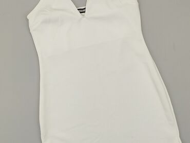białe koronkowe bluzki na ramiączkach: Tunika, Missguided, S, stan - Dobry