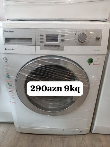 Soyuducular: Blomberg önyükləməli paltaryuyan maşın - Yük tutumu: 9 kq - Sürət