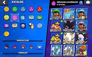 Другое: Brawl Stars hesabı – geniş kosmetik kolleksiya - Emosiyon və — 6