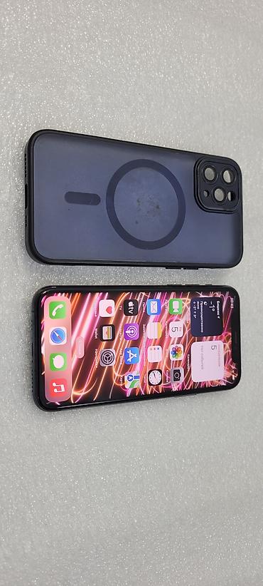 Apple iPhone: IPhone 11 Pro, Б/у, 64 ГБ, Черный, Чехол, 70 % — 11