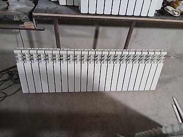 Qızdırıcı və isidicilər: 57 seksiya kombi radiatorları satılır. 1 i 17 seksiyalı .1 i 18 — 3