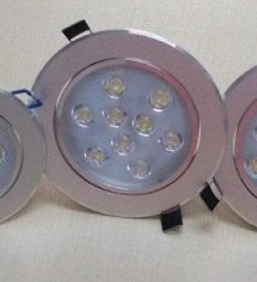pepco svece: Alu LED Rozetna 9x1W 6000k. LED Rozetna 9x1WSnaga:9W (9x1W)Ulazni — 2