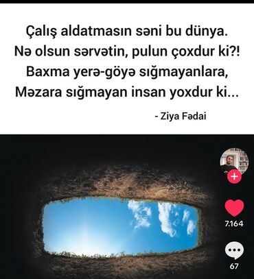 optitech vitamin c: Bu şəkil, "Çalış aldatmasın səni bu dünya. Nə olsun sərvətin, pulun