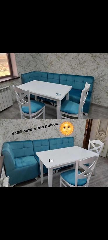 Divan və masa dəstləri: Kunc divan ve masa desti — 1