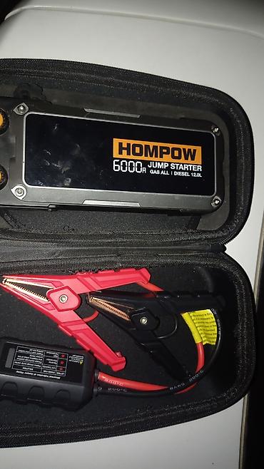 pikler: Hompow 6000A Jump Starter – avtomobil akkumulyatorunu sürətli işə — 1