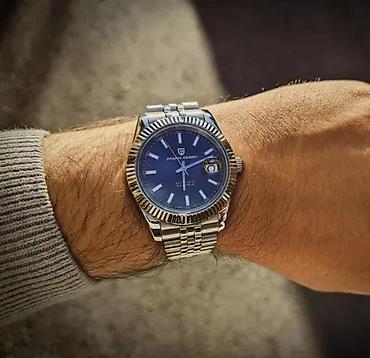 Ručni satovi: PAGANI DESIGN PD-1645 - 42mm -Plava-Rolex Datejust-Automatik Potpuno — 3