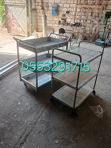matorlu araba: Servis arabaları – fərdi ölçüdə hazırlanır - Material: paslanmayan — 2
