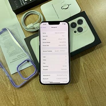 13 pro kontakt home: IPhone 13 Pro, 128 GB, Gümüşü, Zəmanət, Kredit, Simsiz şarj — 7