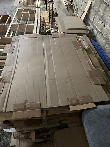 картон: Karton qutular – müxtəlif ölçülərdə, çoxlu sayda - Material: qalın — 5