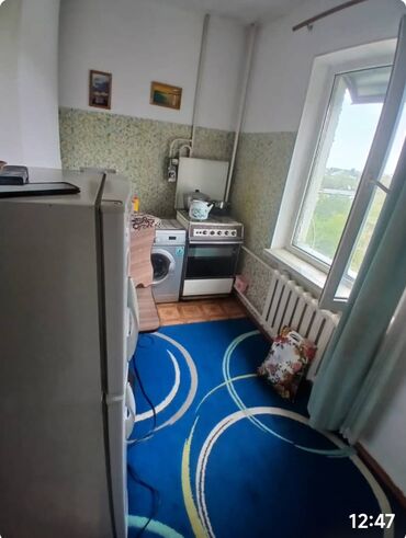 сдаю кызыл аскер: 1 бөлмө, 34 кв. м, 105-серия, 7 кабат, Косметикалык ремонт