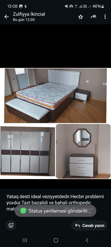 taxt ucun matras: İkinəfərlik çarpayı, İtaliya