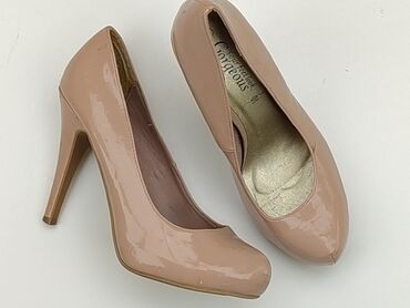 ochnik spódnice ze skóry: Flat shoes for women, 39, New Look, condition - Fair