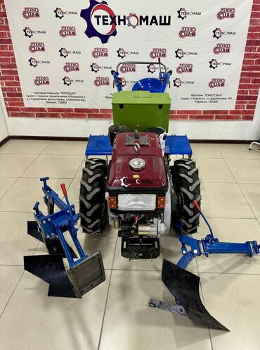 Мини-тракторы: Дизельный мотоблок ZUBR 195NE от компании «Техномаш» Активная