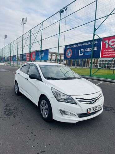 авто из кореи в наличии в бишкеке: Hyundai Solaris: 2016 г., 1.4 л, Автомат, Бензин, Седан