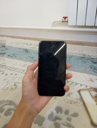 телефоны бу редми: IPhone 11, Б/у, 64 ГБ, Jet Black, Чехол, 80 %