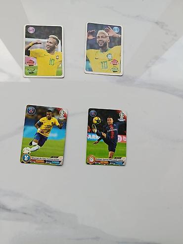 çoxlu oyun: Futbol kolleksiya kartları dəsti - Mövzu: Neymar və Kylian Mbappé — 1