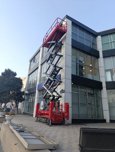 Tikinti texnikasının icarəsi: Yüksəklikdə işləmə avadanlıqlarının icarəsi və xidmətləri 8m-dən — 6