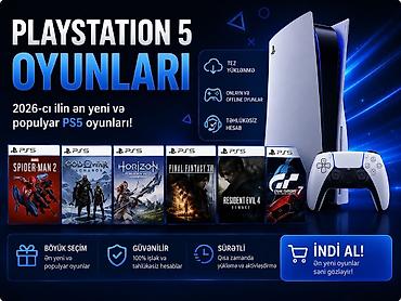 oyunlar 5: 🎮 PlayStation 5 üçün ən yeni və populyar oyunlar! 🔥 Böyük oyun seçimi — 1