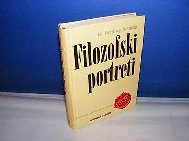 stari avan: FILOZOFSKI PORTRETI Dr Predrag Vranicki radnička štampa 1974 tvrd — 1