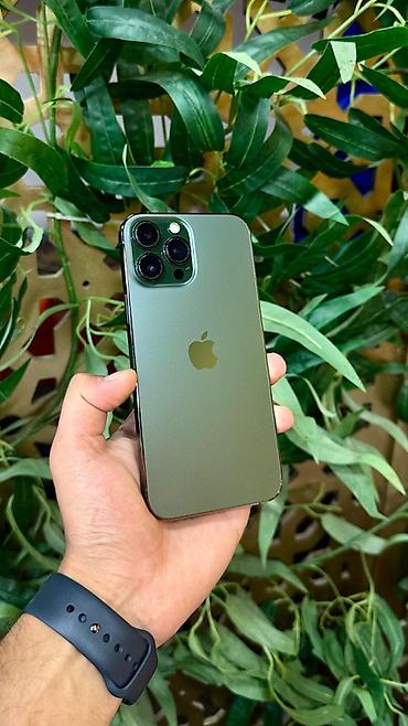 IPhone 13 Pro Max, 128 GB, Alpine Green, Simsiz şarj lalafo.az -da IPhone 13 Pro Max, 128 GB, Alpine Green, Simsiz şarj