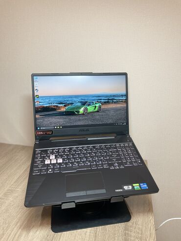 видео карта 3090: Ноутбук, Asus, 16 ГБ ОЗУ, Intel Core i5, 15.6 ", Б/у, Игровой, память SSD