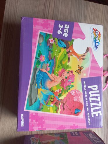 kuhinja za decu polovna: Očuvane puzzle Tri kutije