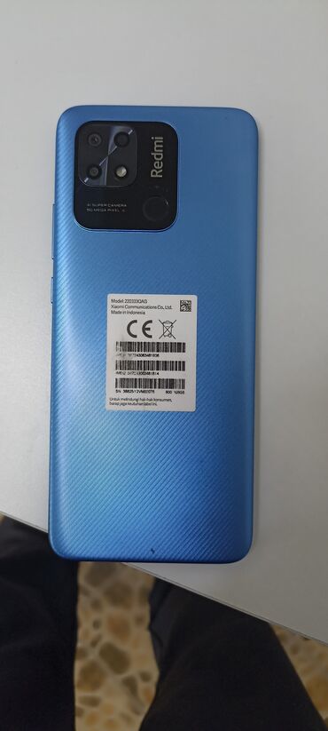 Мобильные телефоны и аксессуары: Xiaomi, Redmi 10C, Б/у, 128 ГБ, цвет - Голубой, 2 SIM