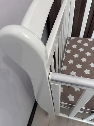 bunk bed: Манеж-кровать, Новый, С комодом, Дерево — 4