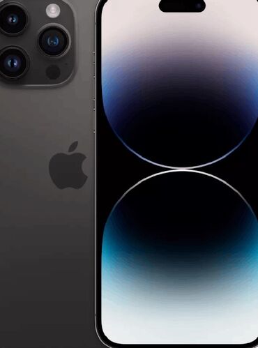 Apple iPhone: IPhone 14 Pro Max, 256 GB, Qara, Simsiz şarj, Face ID, Sənədlərlə