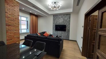 2х комнатная квартира в Кыргызстан | Долгосрочная аренда квартир: 2 комнаты, С мебелью полностью