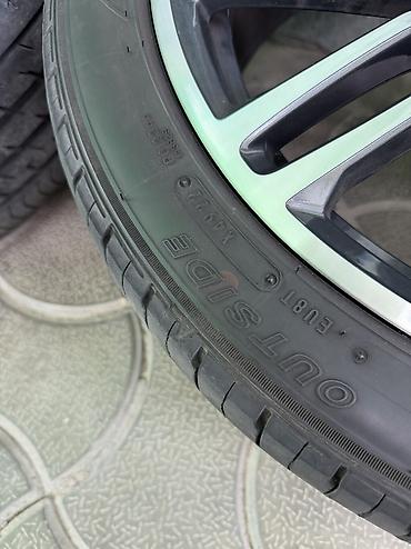диски w221: Колеса в сборе 275 / 35 / R 19, Лето, Б/у, Комплект — 5