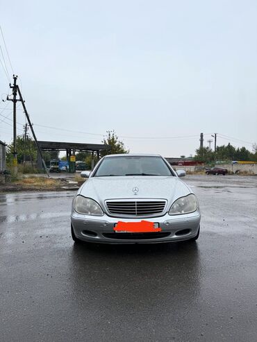 универсальный авто: Mercedes-Benz S 500: 2002 г., 5 л, Автомат, Бензин, Седан